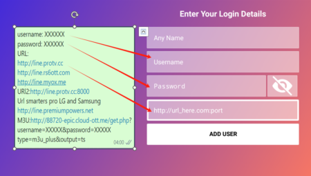 IPTV SMARTERS PRO login method