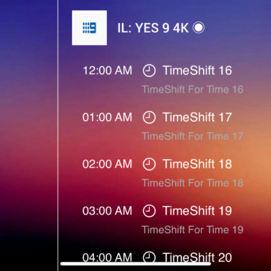 How to view the replay content of a channel.