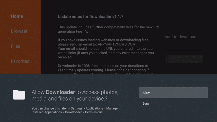 将Downloader App安装到Fire TV Stick中